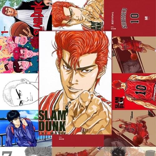 18PCS Slam Dunk Stickers Crafts And Scrapbooking stickers kids toys book Decorative sticker DIY Stationery