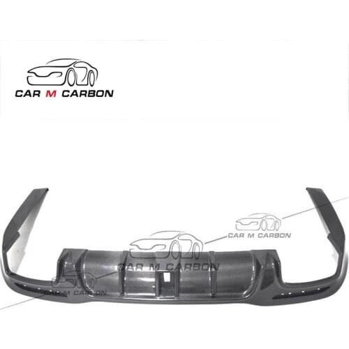 New product carbon fiber + stainless steel S class W222 B700 style 2018 year rear bumper parts rear diffuser and exhaust tips