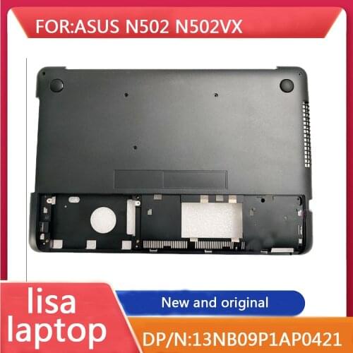 Applicable To ASUS N502 N502VX Bottom Cover D Shell With Optical Drive Position Black Shell Host Lower Cover 13NB09P1AP0421 New