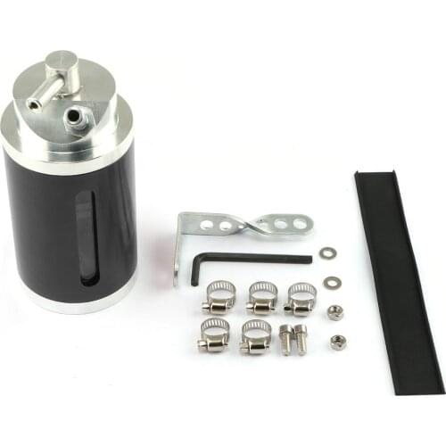 0.5L Oil Catch Tank Racing Oil Tank /Oil Catch Can Oil Reservoir Catch Can Tank Fuel Tank