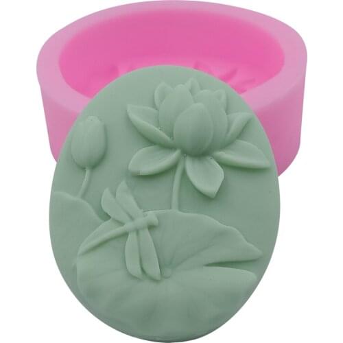 Monqui Lotus Flower Silicone Soap Molds Candle Molds Art Craft Molds Resin Molds