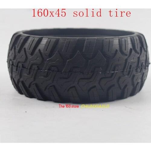 High quality Electric Skateboard Wheel Tire 160x45 Non-inflatable Explosion-proof Solid Tire 160*45 solid tyre