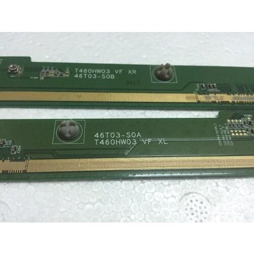 2pcs/ lot T460HW03 VF XL/XR 46T03-S0A 46T03-S0B LCD Panel PCB Parts