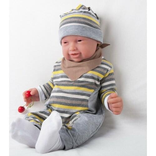 23 In. Realistic Baby Doll Girl Newborn Silicone Lifelike Primmie Reborn Baby Doll