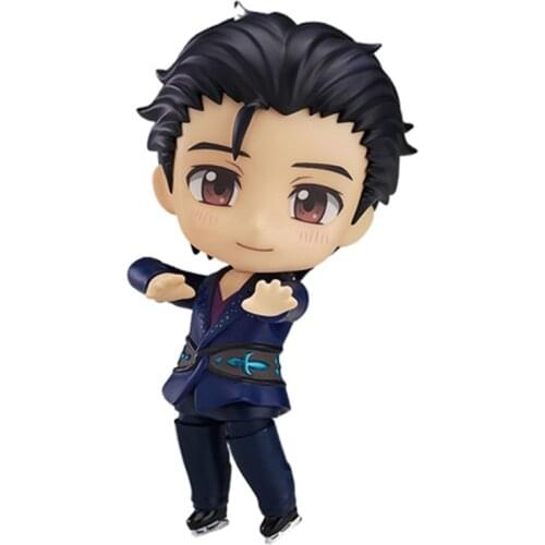 Anime Figure Yuri!!! On Ice Yuri Katsuki 10cm Collectible Action Model Toys Unisex Pvc Car Popos Kids Pet Standing Toy Dolls