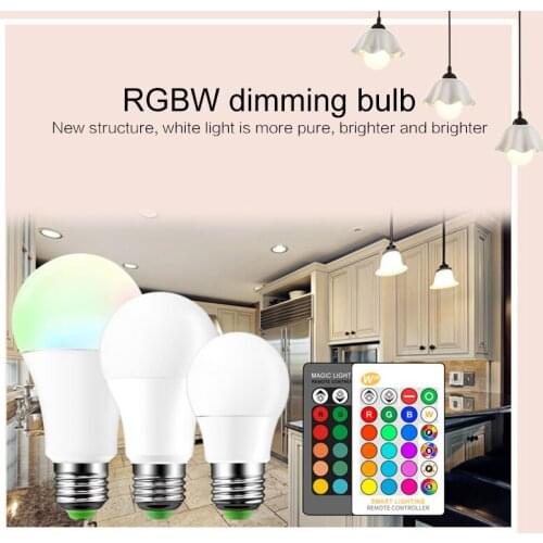 B22 LED 16 Color Changing lights RGB Magic Led Bulb 5W RGBW dimming Lamp Remote Control LED Bulbs For Home