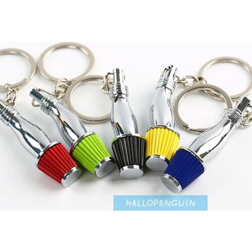 Car Modified Parts Mushroom Head Keychain Keyring Pendent Key Chain Drop Shipping