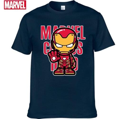 Marvel The Avengers Tony Stark Iron Man short sleeve t-shirts Summer Men t-shirt graphic t shirts Womens cotton t-shirt #20