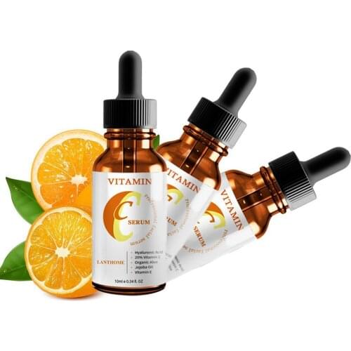 Vitamin C Hyaluronic Natural Whitening Serum Anti Aging Dark Serum Wrinkle Spot Fade Skin Moisturizing Firming G2D4