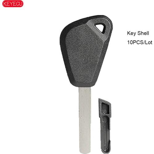 KEYECU 10PCS/Lot Transponder Key Shell Case With Plug Fob for Subaru No Logo