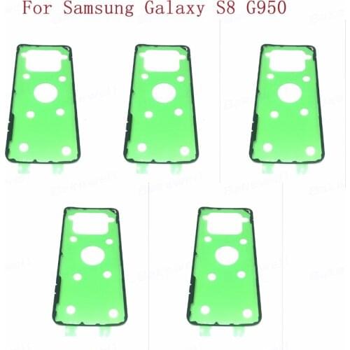 Battery Back Cover Adhesive Tape Sticker for Samsung Galaxy S8 G950&S8 Edge Plus G955 5pcs Free Shipping