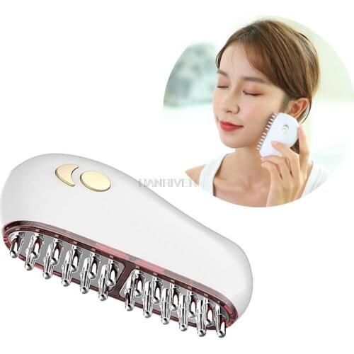 Mini Body Shaping Brush Ems Vibration Heating Anti Cellulite Massager Scraping Detoxification Beauty Slimming Machine Fat Burner