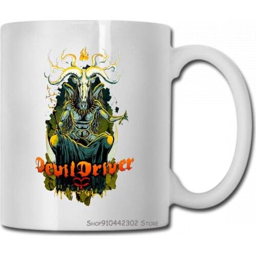 Authentic Devildriver Devil Driver Band Baphomet Mug Cup S 2Xl New Women Men