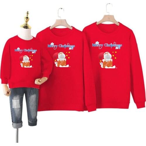 Christmas Clothes Xmas Jersey Mother Father Daughter Son Matching Outfits Family Look Women Men Couple Baby Boy Girl Tshirt 2021