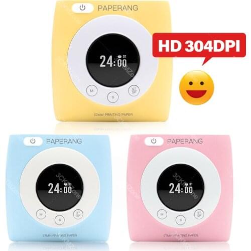 Paperang P2S Smart Label Printer Portable Pocket Printer 300dpi Bluetooth 4.0 Support APP Control On Android iOS phone printer