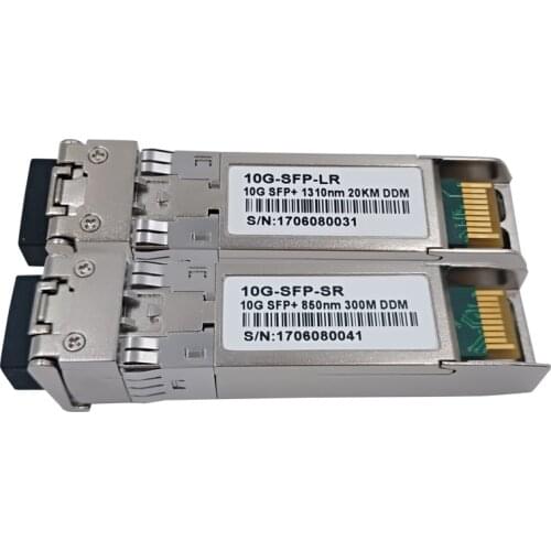 SPF-Module Switch Duplex 110G SFP+ duplex LC SFP Module Multi-Mode 850nm 300m with Cisco/Mikrotik/Huawei Switch