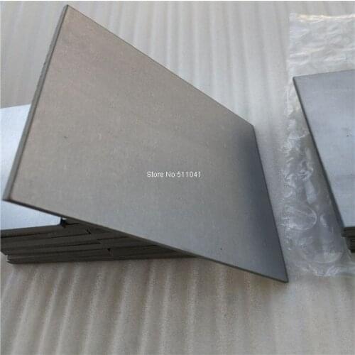 Titanium Grade 2 plate sheets 0,5*250*250mm and 0,8*250*250mm ,free shipping