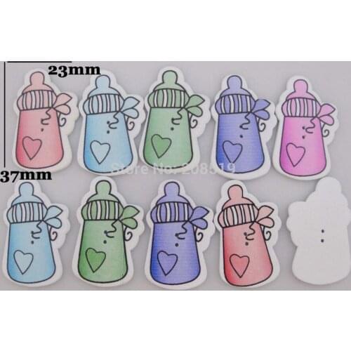 WB0223 wood buttons colors mixed 200pcs baby button wooden decorative sewing accessories