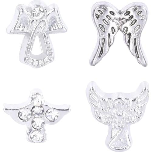 F753 Golden movie tictet floating charms for living memory glass floating locket charms DIY jewelry 20pcs/lot