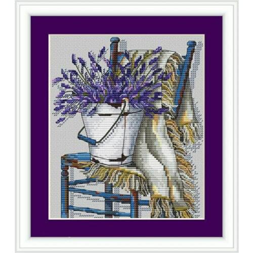 ZZ1736 DIY Homefun Cross Stitch Kit Packages Counted Cross-Stitching Kits New NOT PRINTED Cross stich Painting Christmas Wreath