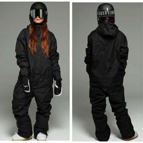 One-Piece Snowsuits Windproof Ski Suits Jumpsuits for Adults/Men/Women