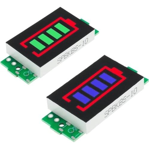 1S/2S/3S/4S Series Lithium Battery Capacity Indicator Module Car Vehicle Battery Power Tester Module for Polymer lithium battery