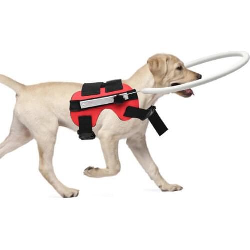 MYTZ02 Blind Pet Anti-Collision Ring Animal Safe Guide Dog Protective Harness Vest Ring Animal Protection Circle Guide Dog