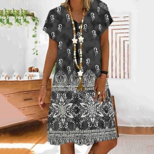 Naiveroo Loose Summer Dresses