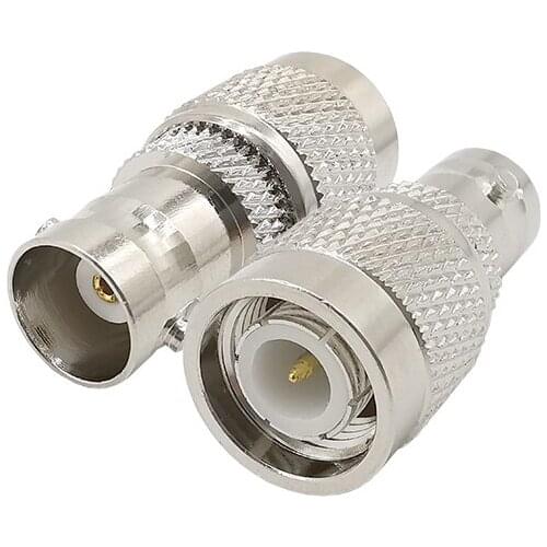 1Pcs TNC Male to BNC Female Adapter Converter BNC jack to TNC plug pin Connector RF COAXIAL
