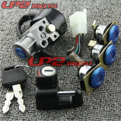 Ignition Switch+Fuel Gas Cap+Helmet+Glove box+trunk Lock Key Set 35010-KS4-711 for Honda Helix CN250 fusion spazio 1986-2007