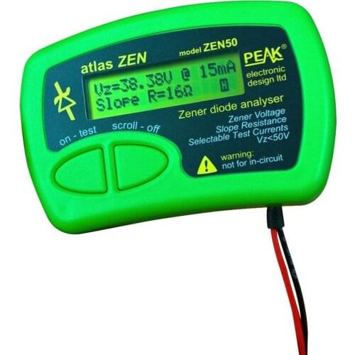PEAK ELECTRONIC ZEN50 Component Analyser, Zener and Avalanche diodes