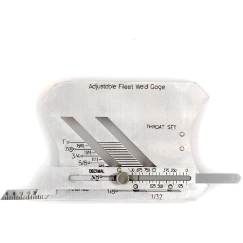 Adjustable Weld Fillet Gauge MG-3 Standard MIG/TIG/STICK Welding Inspeciotion