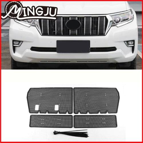 Grille Insect Screening Mesh Front Grille Net For Toyota Land Cruiser Prado 2010-2018 2019 2020 2021 FJ 150 Accessories