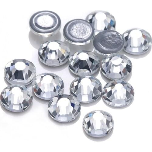 SS3-SS40 Austrian High Quality Transparent Color Hotfix Rhinestones Bulk Price Loose Crystal Stones