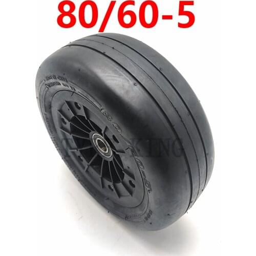 80/60-5 Tubeless Wheel Tire Vacuum Tyres Bearing Hub for Electric Four-wheel Motorcycle Go-kart Car Parts