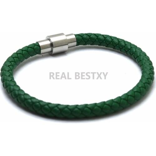 5pcs/lot Accessories Bracelet Mens Fashion Gift Leather Bracelets DIY Combination Wild Handsome Gift WRISTBANDS