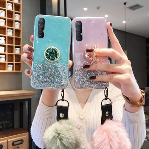 Glitter Bling Phone Case For Samsung Galaxy A51 A71 A50 A10 A20 A30 A40 A6S A60 A70 A80 A90 A91 J4 J6 Plus J8 2018 Soft Cover