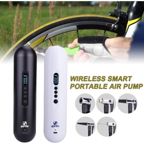 Electric Bicycle Pump Car Tyre Inflator High Pressure Portable Air Pump for Balls 120psi Bicycle Accessories Dropshipping