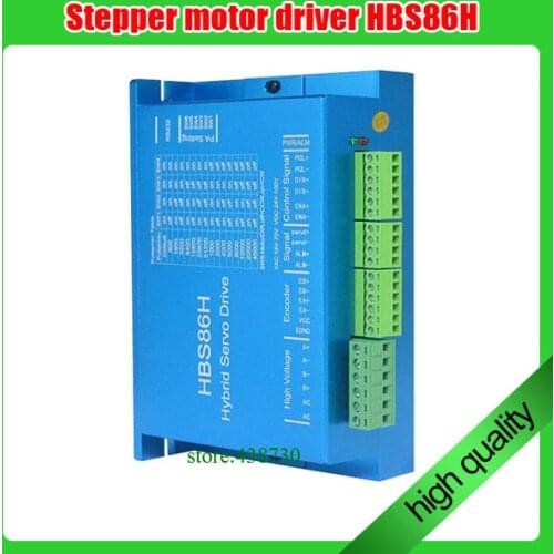 HBS86H closed loop servo motor driver HBS860H hybrid step servo drive with RS232 port