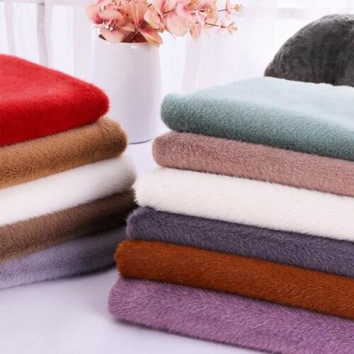Imitation Mink Fur Decoration Cloth Artificial fur Doll Tilda Cosplay Coat DIY Background Cloth