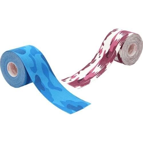 Kinesiology Sports Tape Athletic Recovery Cotton Elastic Tape Kneepad Muscle Pain Relief Knee Pads Support For Fitness Bandage