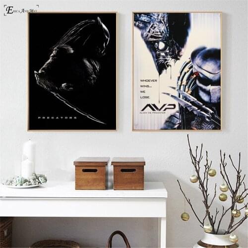 Predator Killer Black Movie Figure On Sale Poster Wall Paint Living Room Abstract Canvas Art Pictures For Home Decor No Frame