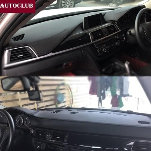 For BMW 3 Series 320I 325I E90/E91/E92/E93 F30/F31/F34 2006-2018 Leather Dashmat Dashboard Cover Prevent Sunlight Pad Dash Mat