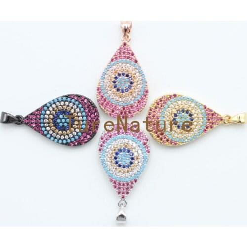 Lovely Pipa Zircon Stone Pendants Crystal Beads Pave Zircon Pendant Wholesale Charms 4 Choice For You In 15.7*30.4 mm PM4884