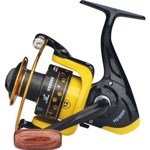 Fishing Reel All Metal Spool Spinning Reel Salt water Fishing Accessories 15KG Max Steel Handle Drag Stainless Line Spool