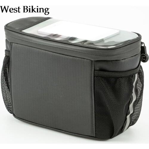 Bike Handlebar Bag Large Capacity Waterproof Water Front Bike Dry Pack Storage Bag For Road Bike Mtb Mountain Bike