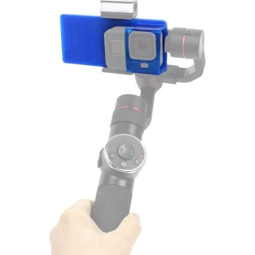 ​ High Quality TPU 3D Printed Gimbal Mount Plate Conversion Adapter for GoPro 8 Handheld Stabilizer