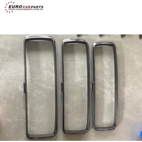 W464 gclass w463a g500 g550 g350d g63 B900 style dry carbon fiber material front grille fame 2018-2021y front guard fame