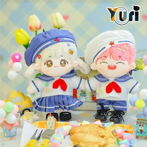 Yuri Original Handmade Xinghai Dresses Pants Outfit Clothes For 20cm Cotton Plush Doll Toy Clothing Suit Cosplay Gift GG C