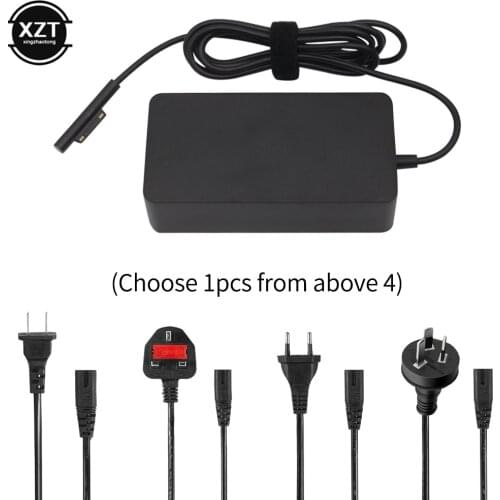 15V 4A Charger for Microsoft Surface Pro 3 4 5 6 7 AC Power Supply Charging Adapter 65w USB Charger Fast Charge Table EU US UK